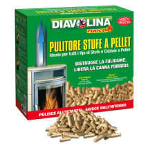 Diavolina - Poele A' Granule's Propre Ramoneur Sac De 1,5 Kg Pour Le Nettoyage Et L'Entretien Des Poeles A' Granule's