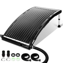 Swanew Riscaldatore Solare Per Piscina - Riscaldatore Solare Per Piscina A Collettore Solare - 110x65 Cm - Connessione Ø32-40mm - Riscaldatore Solare 