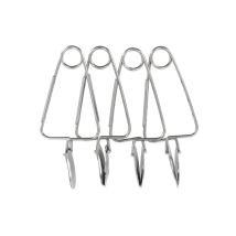 Fackelmann 21881 Pinze A Lumaca X4, Acciaio Inossidabile, Grigio, 18 X 12 X 2 Cm