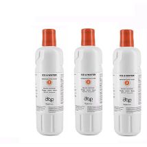 Neoferr - Edr2rxd1 Refrigerator Water Filter Fllter2 D2 Refrigerator Filter Cartridge 3pcs