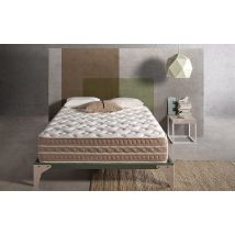 Simpur - Relax Matelas 135x200 - Bio Thermal Cashmere - Mousse Á Mémoire De Forme - Épaisseur 30 Cm - 11 Zones De Confort - Certifié Oeko-tex - 