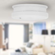 Smartwares – Detector de humo fotoeléctrico – Alarma 85 dB – Batería 1 año – Detección 20-40 m²
