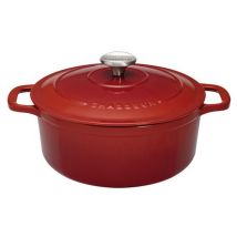 Chasseur - Cacerola Redonda De Hierro Fundido Esmaltado 16 Cm Rubí Sublime - Puc471658