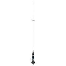 President – CB-Funk Festmontageantenne – 720 mm – rostfreier Stahl/Karbon – 5 m Kabel – 26-28 MHz abstimmbar