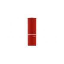 Severin Rkg8887 Frigorifero Con Congelatore A Libera Installazione H 195 Cm 315 Litri cerniere A Sinistra Rosso