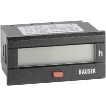 Contatore Digitale BAUSER 3800/008.2.1.0.1.2-003 – Altezza cifra 7mm, Colore Nero, Larghezza 48mm, Altezza 28mm, Peso 39g, IP65