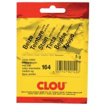 Clouth – Wasserlösliche Holzbeize 5 g – Eiche Mittel – Ideal für Möbel, Regale, Schnitzereien – Ergiebigkeit 250 ml