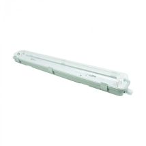 Plafoniera Stagna 2x60cm Ip65 G13 Ecolight Ec20411