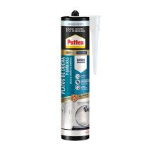 Pattex - Silicona Neutra Máxima Resistencia Al Moho 280ml Transparente Platos De Ducha Y Bañeras
