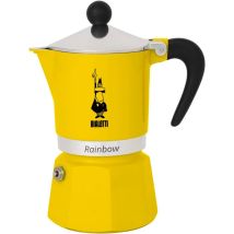Cafetiere Italienne - Bialetti - Rainbow - 6 Tasses - 0,30 L - Jaune