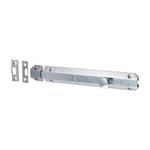 Timco - Architectural Flat Section Bolt Polished Chrome - 210 X 35mm