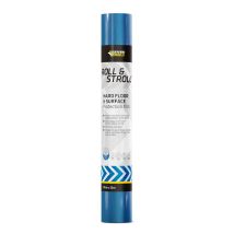 Everbuild Roll And Stroll - Pellicola Protettiva Per Superfici Rigide, Autoadesiva, Blu, 600 Mm X 25 M