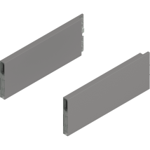Merivobox Boxcap, Nl=270mm, Höhe E, Links/rechts, Indiumgrau - Blum
