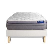Kit Rete E Materasso Matrimoniale Actiflex Zen 90x200cm - Spessore : 26cm - Molle Insacchettate E Memory Foam - Bilanciato -