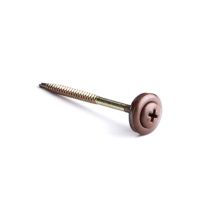 Onduline – Tornillos para madera rojos – 60 x 3,9 mm – 100 unidades