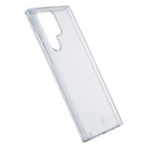 Cellularline Clear Strong - Samsung Galaxy S23 Ultra Hülle Mit Antibakteriellem Schutz (transparent)