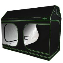 Zelsius Carpa De Cultivo 240 X 120 X 180 Cm Negro/verde Cultivo De Plantas De Interior