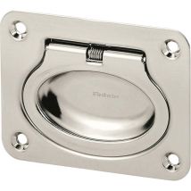 Ee-01.r075.39 Maniglia Pieghevole Per Viti Svasate Argento (l X L X A) 75 X 10 X 58 Mm 1 Pz. - Rohde
