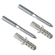 Cornat - Stockschrauben Inkl. Dübel M8 X 50 Mm, 2 Stück Installationsmaterial