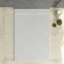 Plato De Ducha Cuarzo 70x100cm Blanco Ral-9003