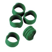 Anello A Spirale Kerbl Per Identificazione Di Polli, Tacchini E Phaisani, Verde, Мч 16 Mm, Blister 20 Unitмк