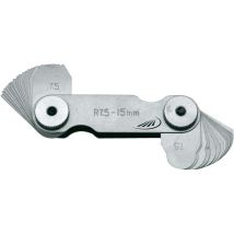 Helios Preisser - Radienschablone 16 Blatt, 7,5-15,0 Mm Hp