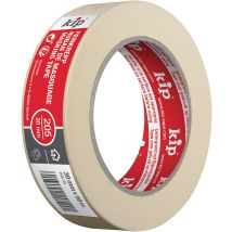 Kip Masking-tec Fine Crepe - Nastro Crepe 30 Mm X 50 M - Nastro Adesivo Impregnato Per Interni - Bordi Colorati - Elevata Forza Adesiva - Resistente 