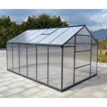 Gegaden Aluminium Gewächshaus Für Den Garten Mit 8 Cm Dickeres Fundament 228361210 Vielseitig Nutzbar Als Treibhaus, Gartenhaus,aufzucht Tomatenhaus,