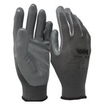 Guanti Da Lavoro Spalmati In Nitrile Grigio Grigio Xl