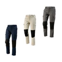 Pantaloni Da Lavoro Multitasche Neri Boston - S - Blu