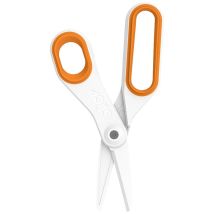 Slice 10545 Forbici Universali Mancini, Destrimani 198 Mm Arancione, Bianco