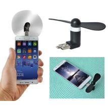 Mini-handventilator Mit Micro-usb-anschluss Für Mobiltelefone
