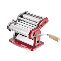 Nudelmaschine – La Rossa – 150 mm – rot – für Tagliatelle und Fettuccine – Made in Italy