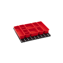 Organizador Qbrick System Pro Para Juegos De Contenedores De Tornillos De 100 Y 200 Unidades.