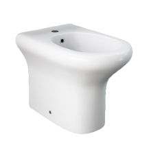 Rak Ceramics – Kompaktes Wand-Bidet mit integriertem Wasserhahn – antibakterielle Schutz-Emaille – 8033408118086