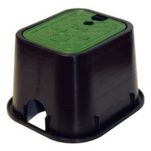 Chiusino quadrato 1 valvola 18x21x17,5 cm – polipropilene resistente – Aqua Control