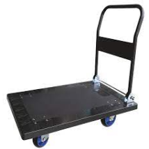 Kunststoffwagen Mit Umklappbarer Rückenlehne 500 Kg - Cp50pu - Stockman