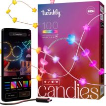 Candies Sternenlichterkette Ip20 6m 100 Rgb-leds Transparenter Kabel - Twinkly