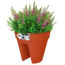 Flower Pot Loft Urban Balcony Bracket Overflow Pipes Flower Box Balcony Box Railing Terracotta 7,5 Liter (de) - Elho