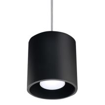 LEDKIA – Orbis 1 Black Pendant Lamp – Aluminium – 10/10/110 cm – GU10, 1x max 10W LED – IP20