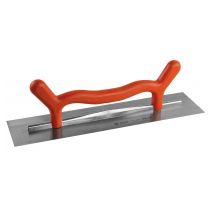 Schaber Mondelin 50x12cm Edelstahlklinge 0,6mm Zweihandgriff