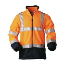 Giacca Softshell Ad Alta Visibilità Taglia 3xl, Arancione/blu Navy