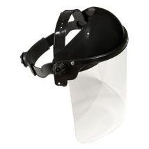 Gesichtsschutz ohne Helm – mit Kopfband – Polycarbonat (PC) – Norm EN 166