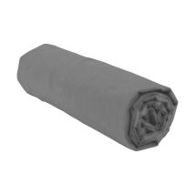 Home Linge Passion - Funda De Encimera Hp71774 - 180 X 200 Cm + 30 Cm Ásticos - Microfibra - 82 G - Gris Antracite