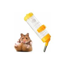 Trinkflasche Aus Kunststoff, Wasserspender Für Kaninchen, Hamster, Kleintiere, Gelb