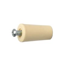 Caja 50 Tope Persiana Corto De Ø24x35mm Color Marfil