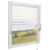 Soldecor Jh3 Holzjalousie Weiß 160cm, 110cm - Sol Royal
