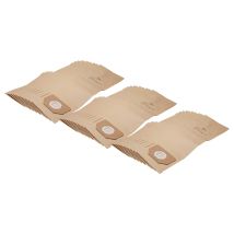 30x Sacchetti Compatibile Con Parkside (lidl) Pnts1400/b1, Pnts1500, Pnts 30/4, Pnts 30/5, Pnts 30/6 S Aspirapolvere - In Carta, Marrone - Vhbw