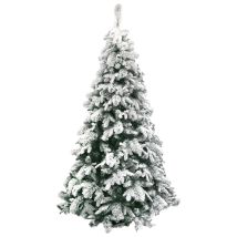 Magiedinatale - Verschneiter Weihnachtsbaum Nevada Aus Pe Real Touch + Flock Effekt -210 Cm