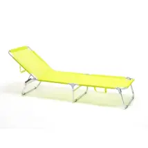Lettino Pliant Tahiti Lemon 190x61x67 H
